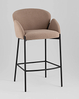 Cтул барный Мелиа, светло-коричневый, сиденье УТ000040515 Stool Group Cтул барный Мелиа, светло-коричневый, сиденье УТ000040515 Stool Group